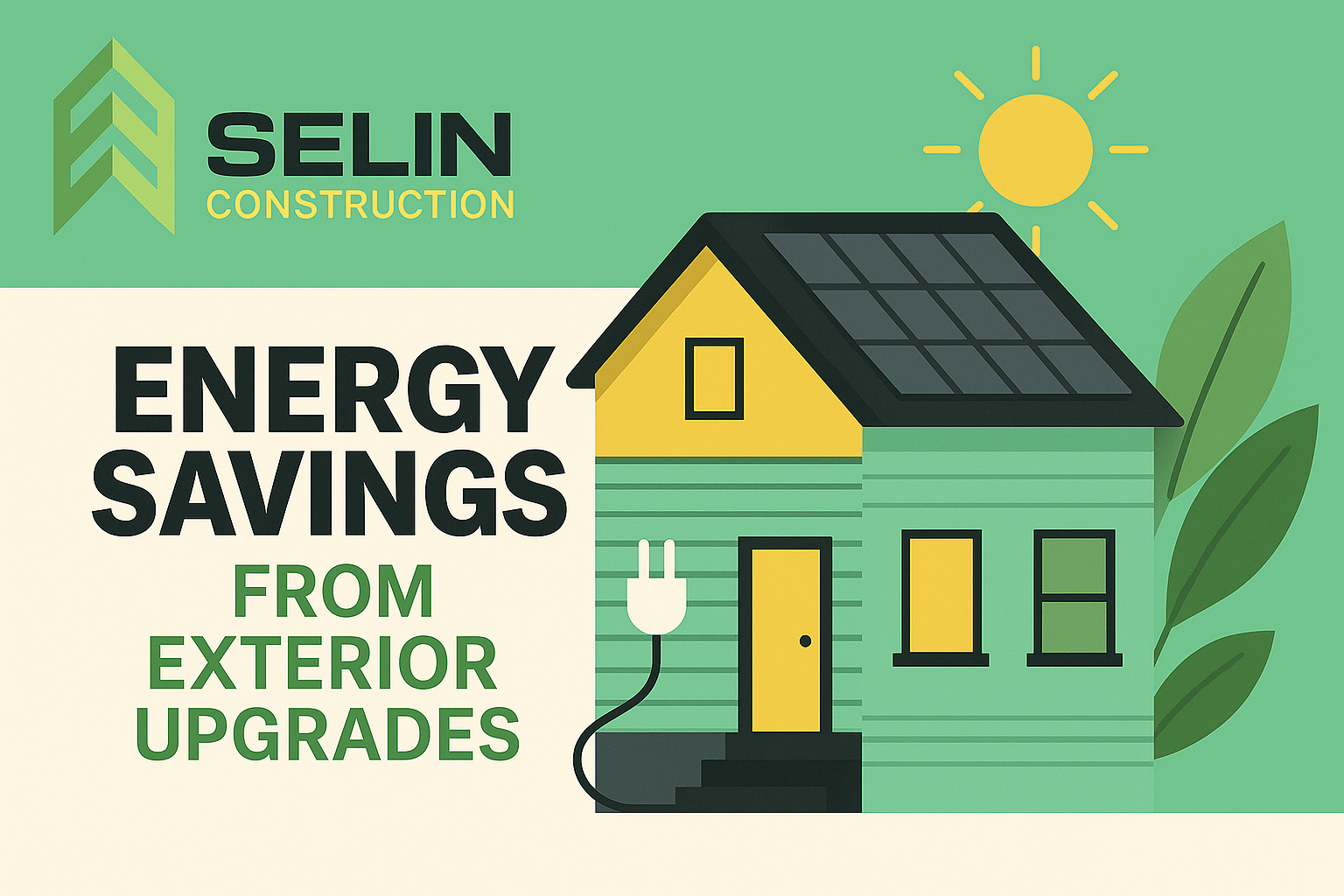 Energy Savings from Exterior Upgrades