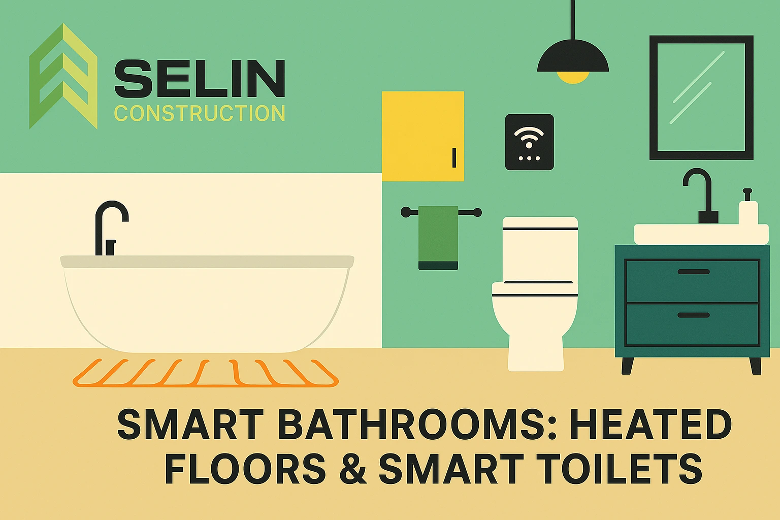 Smart Bathrooms: Heated Floors & Smart Toilets